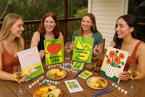 Bring the Party Home: The Ultimate Paint & Sip Kits Guide for 2025 ...