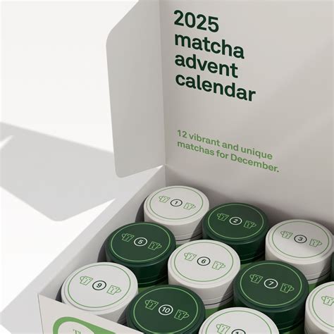 2025 Matcha Advent Calendar by The Roasters Pack