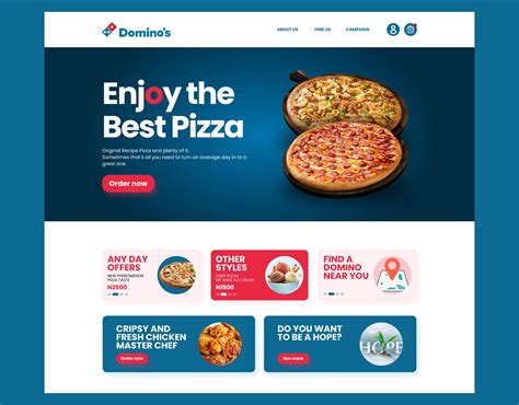 Image result for Domino's Website