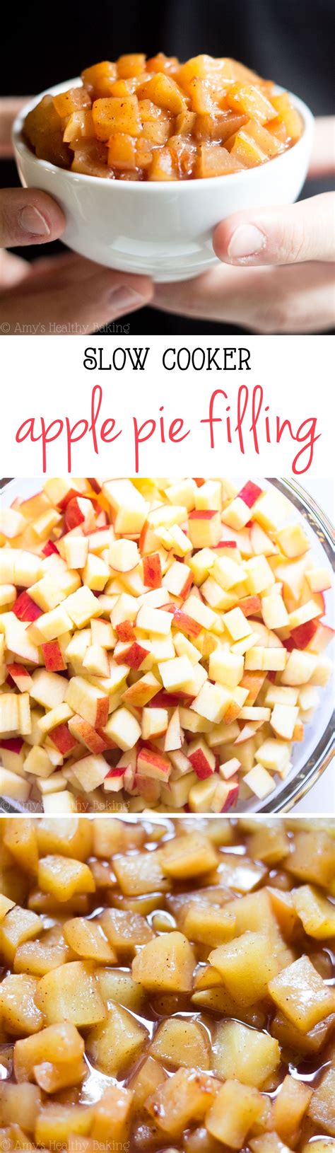 Slow Cooker Apple Pie Filling | Slow cooker apples, Recipes, Apple recipes