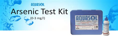 AQUASOL Arsenic Test Kit (0-3 mg/l), Aqua : Amazon.in: Pet Supplies