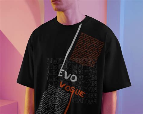 Evo Vogue “Elite Edition” Textured 280 GSM Oversized Tee