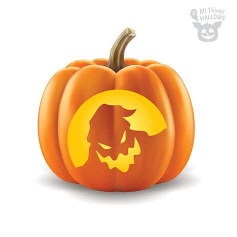 Oogie Boogie Pumpkin Stencil - Allthingshallows.com – AllThingsHallows