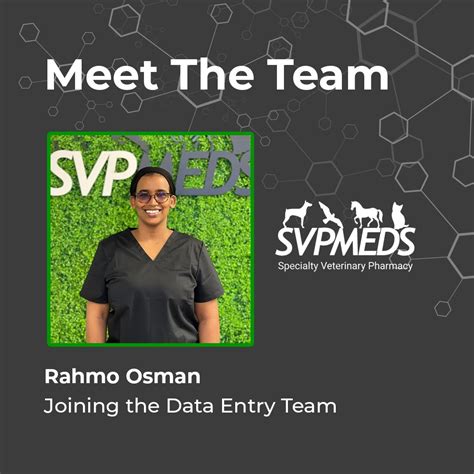 Specialty Veterinary Pharmacy on LinkedIn: #meettheteammonday