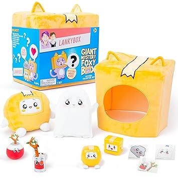 Buy LankyBox Giant Foxy Mystery Box Foxy Mystery Box With 10 Exciting ...