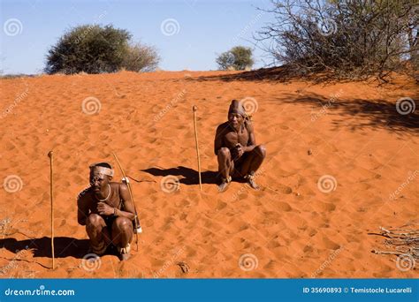 Bushmen san editorial stock photo. Image of desert, aboriginal - 35690893