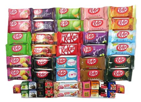 50 Japanese Kit Kat flavors list Japanese Candy box India | Ubuy