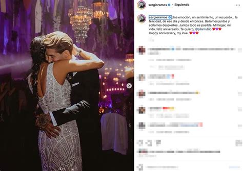 La romántica declaración de amor de Sergio Ramos a Pilar Rubio en su ...