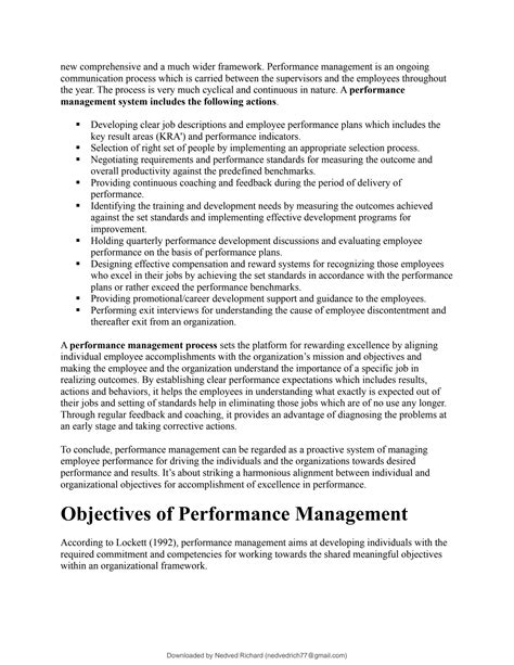 Image result for Performance Management Training Notes Free