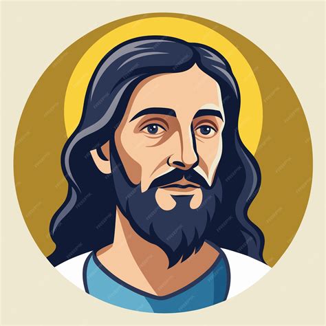 Jesus Clip Art Vector Design Work | Premium AI-generated vector