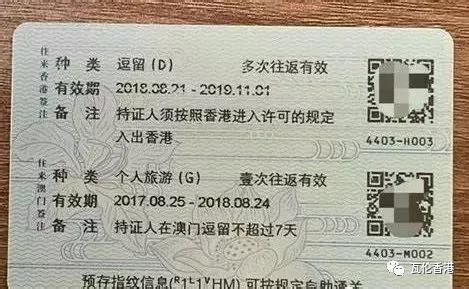 深圳港澳通行证上哪个是证件号码_查查吧