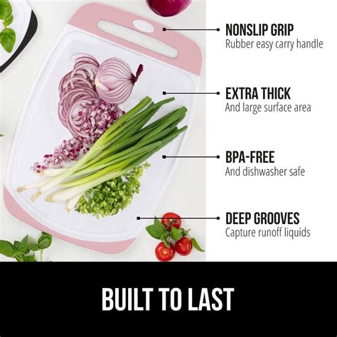 GORILLAGRIP GORILLA GRIP BPA-Free Reversible Kitchen Cutting India | Ubuy
