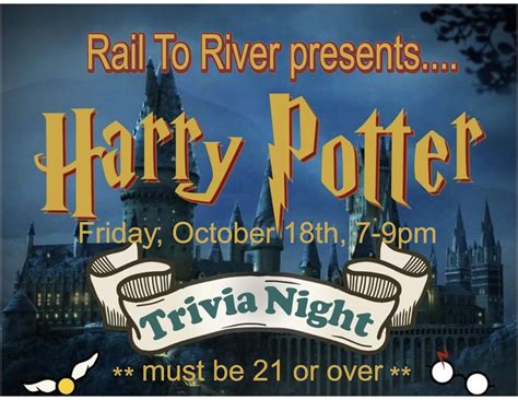 Harry Potter Trivia Night, 109 Main Street, Ravena, NY, United States ...
