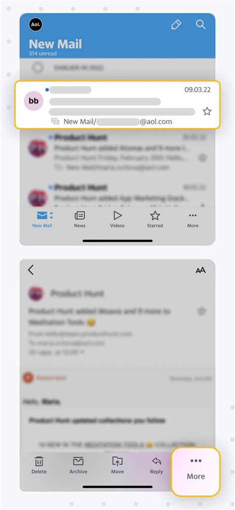 Image result for AOL Email Example