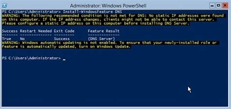Windows Server: How to install DNS on Core | Dell India