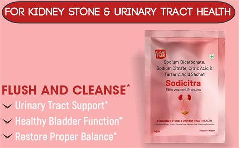 Buy Sodicitra Sugar Free Effervescent Granules : Instant UTI Relief ...
