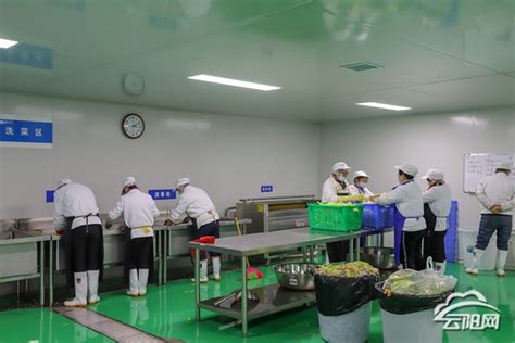 云阳民康餐饮打造“中央厨房” 全程实行机械化、洁净化、封闭式流水线生产