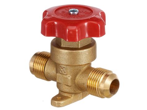 Castel 2 Way Line Valve 5/8" Flare 6210/5 from Reece