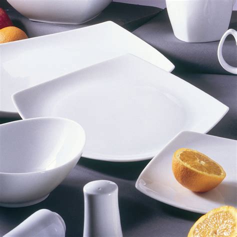 10 Strawberry Street Aurora Square Dinner Plates - Set of 6 - Walmart.com