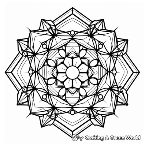 Sacred Geometry Coloring Pages - Free & Printable!