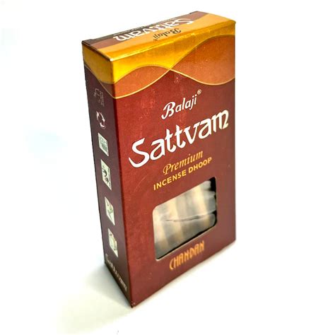 Balaji SATTVAM CHANDAN Premium Dhoop Sticks – aavyaa