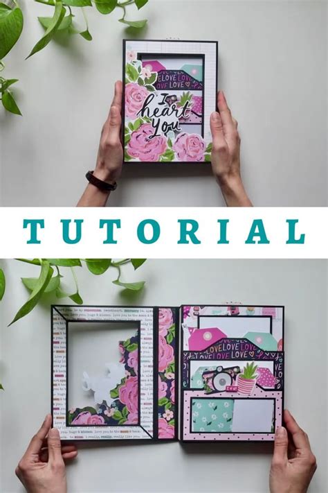 Handmade Scrapbook Album Tutorial 的图像结果