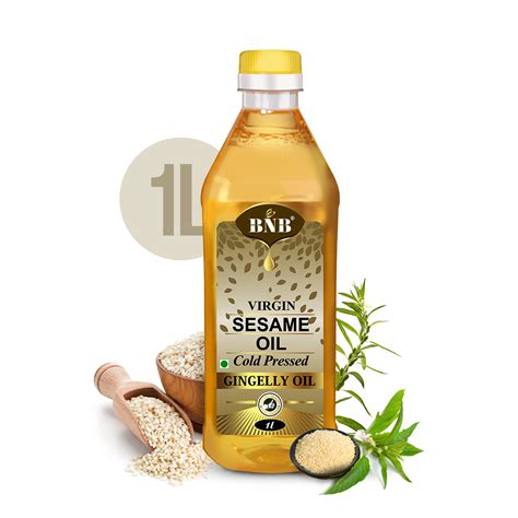 BNB Virgin Sesame Oil | Til OIl | Gingelly Oil Cold Pressed |Cooking ...