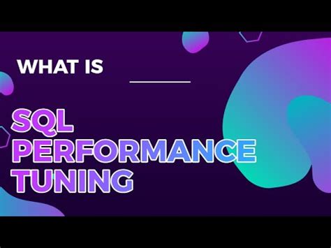 Image result for Performance Tuning in SQL for Beginners