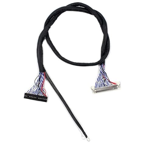 VSDISPLAY LVDS Cable FIX-30P 2ch 8bit for 17" 19" 20.1" 21.5" 1920x1050 ...