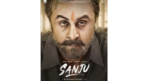 'Sanju' new poster out, Ranbir Kapoor looks eerily similar to Sanjay ...