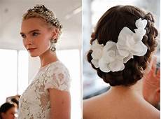 Bridal Hair Fashion by 10 Top Wedding Hair Trends From Bridal Fashion Week 2016 Bridal Hair Fashion