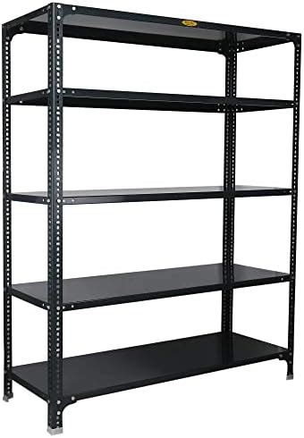 Mil-Nil Prime CRC Sheet 5 Shelf Multipurpose Slotted Angle Rack, 60 x ...
