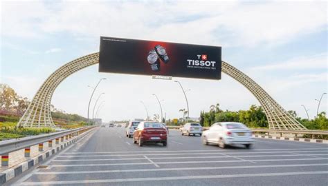 Tissot makes a Luxury Mark with JCDecaux’s Digital Gantry at Bengaluru ...