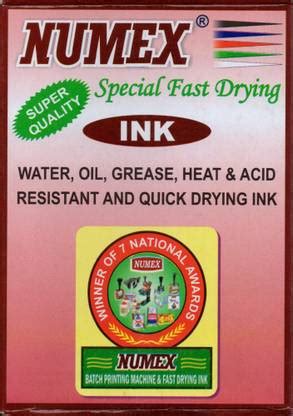 NUMAX Fast Drying Ink Stamp Pad Ink Price in India - Buy NUMAX Fast ...