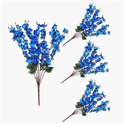 Buy HOMESAKE Set of 4 Artificial Peach Blossom Sticks - 60cm from ...