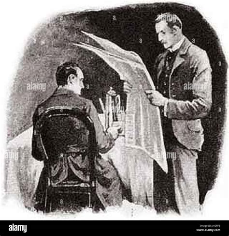 Sherlock Holmes in The Five Orange Pips Stock Photo - Alamy