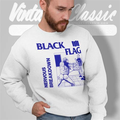 Black Flag Shirt Nervous Breakdown - Vintagenclassic Tee