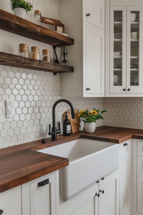 40 stunning ideas for backsplash with butcher block countertop – Artofit