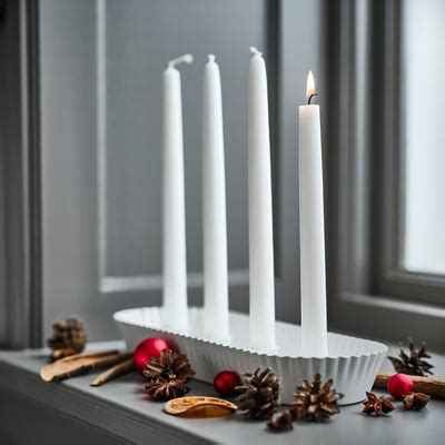 Unscented Candles - Buy Christmas Tea Lights Online in India - IKEA