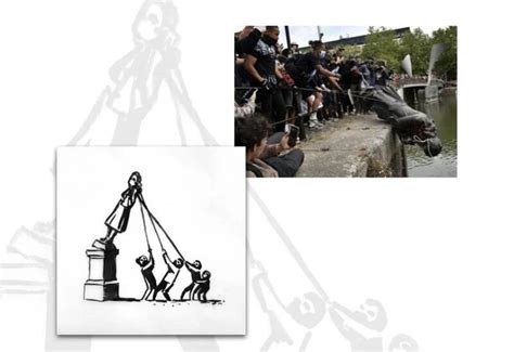 Banksy shares artwork, proposes plan to replace toppled slave trader's ...