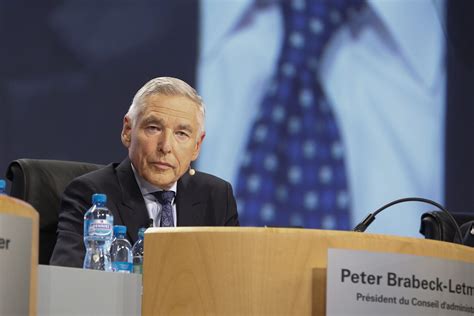 ¿Quién es Peter Brabeck? El nuevo presidente del Foro de Davos ...