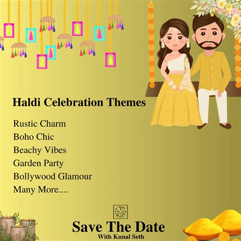 Wedding Themes for Haldi, Mehendi & Cocktail Party