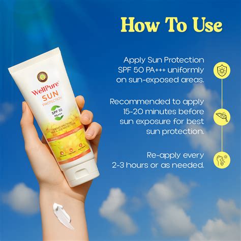 Sunscreen SPF 50 Cream for Daily Sun Protection & Radiance | WellPure