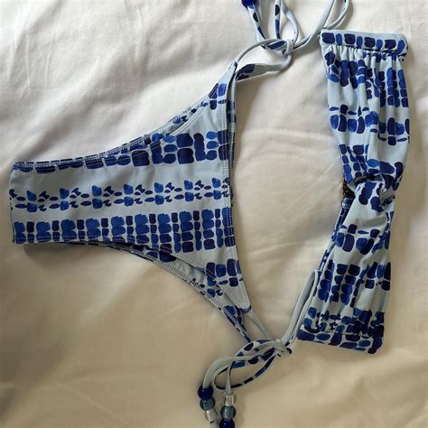 Bamba swim bathers size m bottoms and s tol never... - Depop