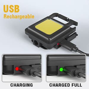 Multifunction Keychain Led Light With Bottle Opener, Magnetic Base And ...