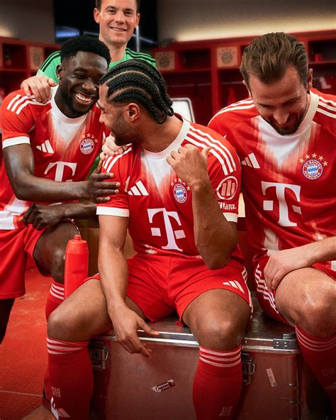 Nova camisa titular do Bayern de Munique 2025-2026 adidas » Mantos do ...