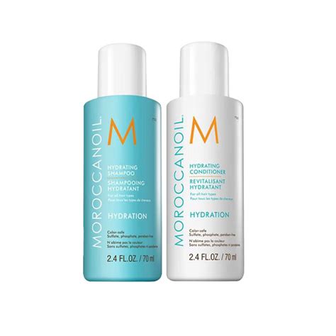 Moroccanoil Hydrating Shampoo, Conditioner Travel Size (70ml / 70ml ...
