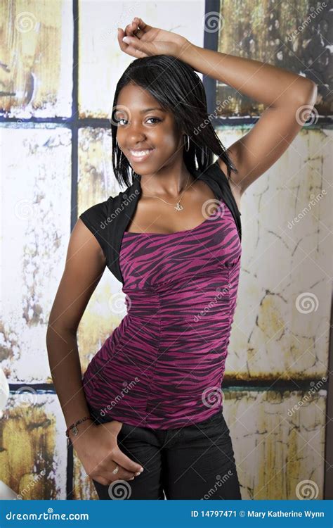 African American Teen Model Stock Image - Image of people, beauty: 14797471