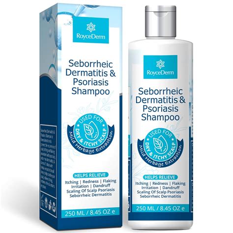 Roycederm Psoriasis Shampoo, Seborrheic Dermatitis Shampoo ...