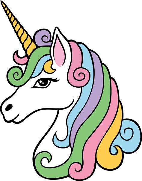 Unicorn Head Silhouette Png